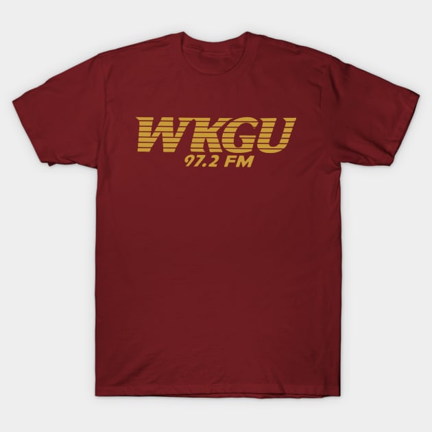 WKGU 97.2 FM On Air in Kier T-Shirt by Spikor